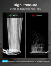 Load image into Gallery viewer, MEKO Hard Water Filter Shower Head, 15 Stage Shower Filter 7 Spray Modes High Pressure Shower Heads and 1.5m Hose, Residual Chlorine Remove Shower Filter, Handheld Shower Head and Hose (Matt Silver)