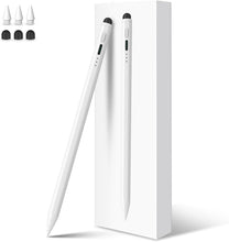 Load image into Gallery viewer, Fast-charging model II anti-false touch active pen white (silicone head 3 + pen tip 3 + dust plug 1)