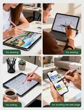 Load image into Gallery viewer, MEKO Stylus Pens for Touch Screens, Universal Tablet Pen Capacitive 2 in 1 Stylus for Switch/iPhone/iPad/pro/Mini/Air/Samsung/Tablet
