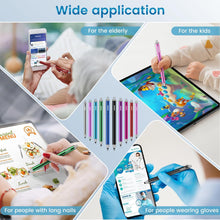 Load image into Gallery viewer, MEKO 10 Pack Stylus Pens for Touch Screens with Extra 20 Rubber Tips