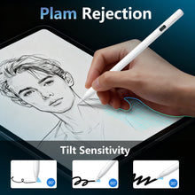 Load image into Gallery viewer, MEKO Pencil for Apple iPad 2018-2025 with Digital Power Display, 15 Minutes Fast Charging and Tilt Sensitivity Pen Compatible with iPad 6-10, Pro 11"/12.9"/13", Air 3-5/M2/M3, Mini 5/6/7