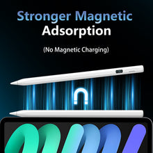 Load image into Gallery viewer, MEKO Pencil for Apple iPad 2018-2025 with Digital Power Display, 15 Minutes Fast Charging and Tilt Sensitivity Pen Compatible with iPad 6-10, Pro 11"/12.9"/13", Air 3-5/M2/M3, Mini 5/6/7