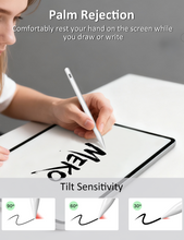 Load image into Gallery viewer, MEKO Pencil for Apple iPad 2018-2025 with Findmy Support,Tilt Sensitivity& Palm Rejection Pen for iPad A16/10/9/8 & Air 13/11 & Pro 12.9/13/11 & Mini 7/6/5