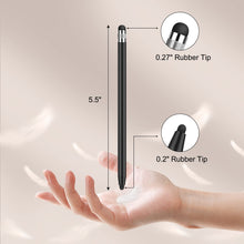 Load image into Gallery viewer, 2 in 1 rubber stylus Touch Pen Universal -2 PCS