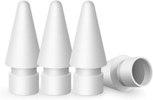 Load image into Gallery viewer, 4 Pack Replacement Tips for Apple Pencil (1st Gen & 2nd Gen) (White)