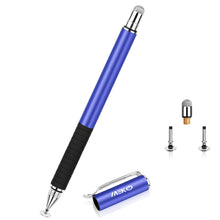 Load image into Gallery viewer, 2-in-1 Stylus Precision Disc Styli Touch Screen Pen with 3 Replaceable Tips