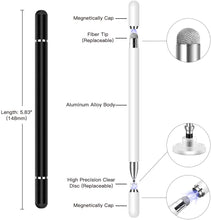 Load image into Gallery viewer, Capacitive Touchscreen Pencil Magnetic Cap, High Sensitivity & Fine Point Universal-2 PCS