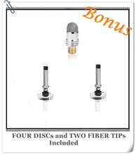 Load image into Gallery viewer, 2-in-1 Stylus Precision Disc Styli Touch Screen Pen with 3 Replaceable Tips