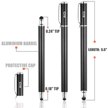 Load image into Gallery viewer, B&D Universal Capacitive Stylus Pen 2-in-1 Styli Touch Screen Pen