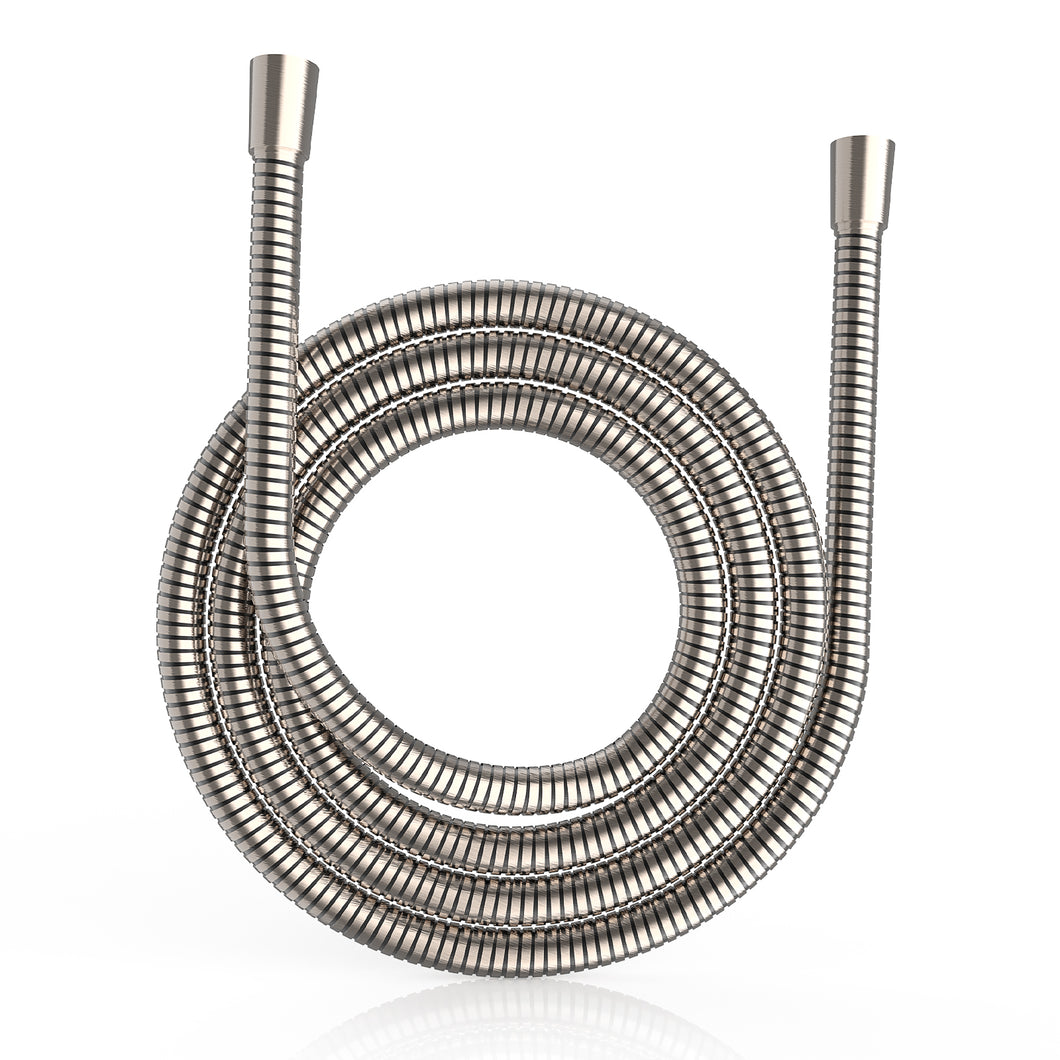 MEKO Shower Hose 1.8m, Stainless Steel Leakproof Shower Hoses，Replacement 9mm (Outer)/6mm(Inner) Large Bore Universal Standard G1/2