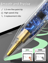 Load image into Gallery viewer, MEKO Pencil for Apple iPad 2018-2025 with Findmy Support，Tilt Sensitivity&amp; Palm Rejection Pen for iPad A16/10/9/8 &amp; Air 13/11 &amp; Pro 12.9/13/11 &amp; Mini 7/6/5

