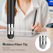 Load image into Gallery viewer, 2 in 1 rubber stylus Touch Pen Universal -2 PCS
