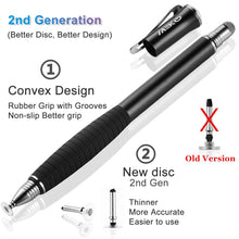Load image into Gallery viewer, 2nd Gen[2 in 1 Precision Series] Universal Disc Stylus Touch Screen Pen
